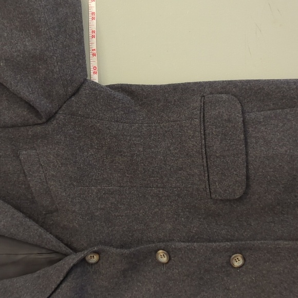 LL BEAN Blazer Wool Cashmere‎ in Charcoal Gray 🩶 size 10 - Picture 10 of 11